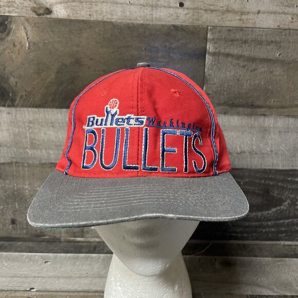 The Game Other - Vtg Washington Bullets NBA The Game Snapback Cap Hat Limited Edition numbered